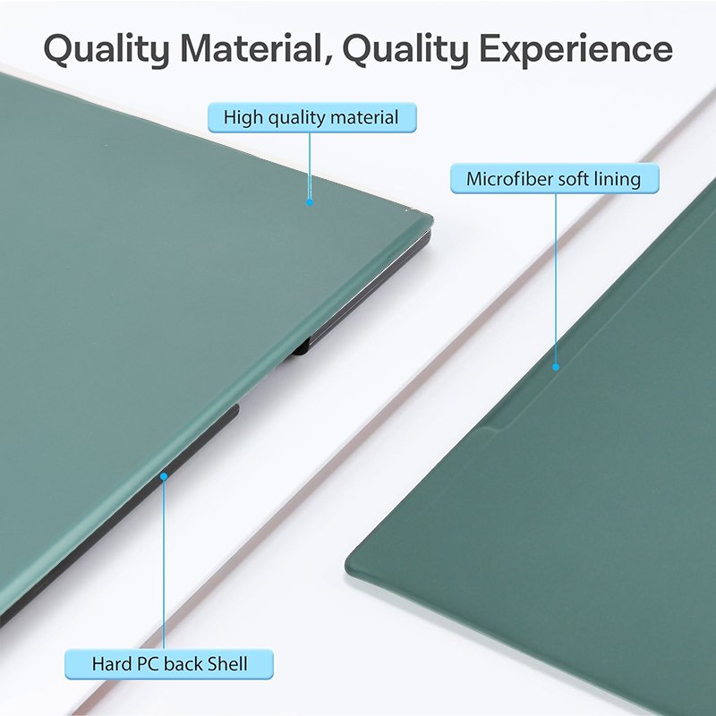 Case for Remarkable 2 Tablet Lightweight and Hard Back Shell Protective Book Folio Cover with Built-in Pen Holder