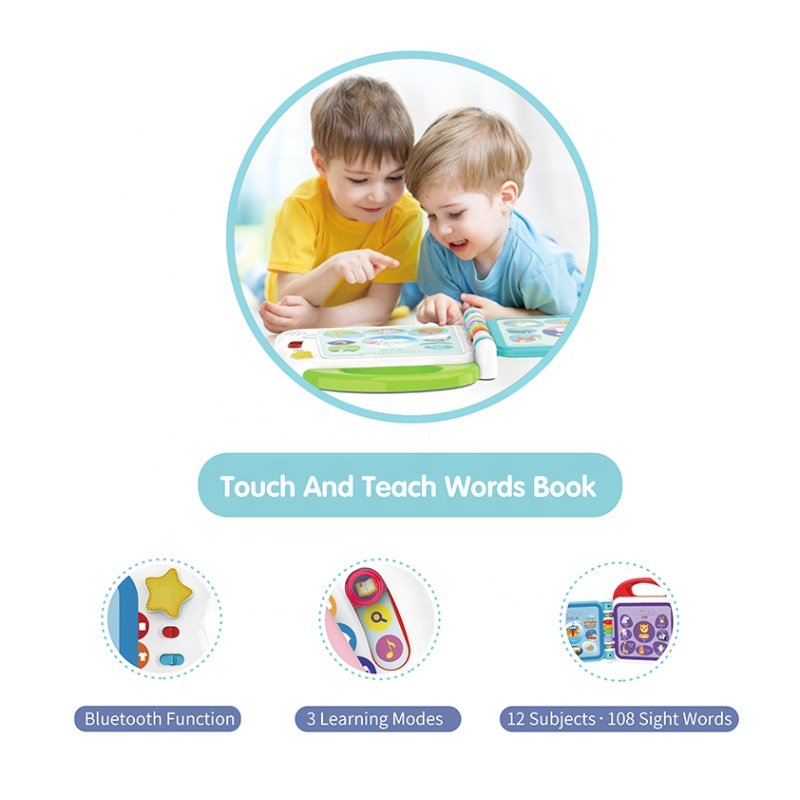 New Early Educational Toys Kids Learning Toy Baby Felt Busy Book with Sounds and Light for Children