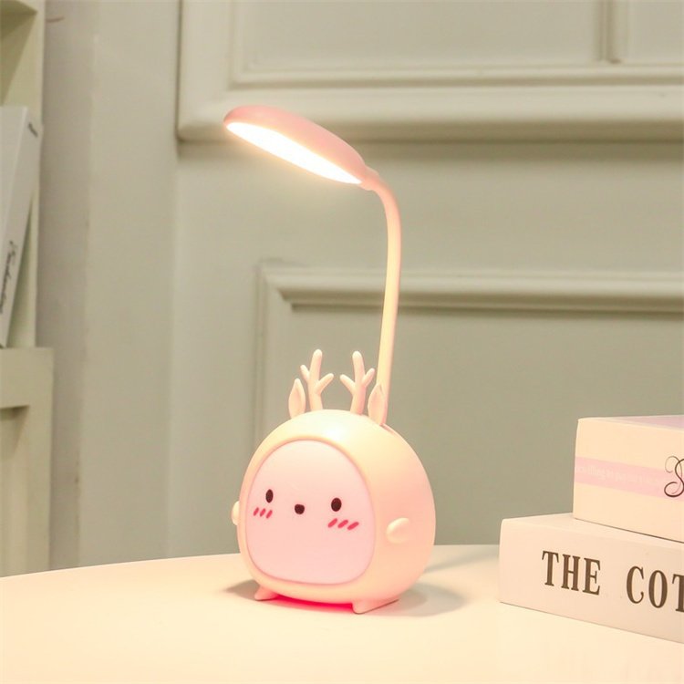 NEW kids Three-speed Dimming led table lamp flexible animal shape table Eye Protection Children's Gift reading night light