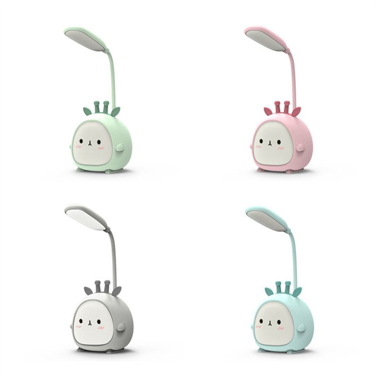 NEW kids Three-speed Dimming led table lamp flexible animal shape table Eye Protection Children's Gift reading night light