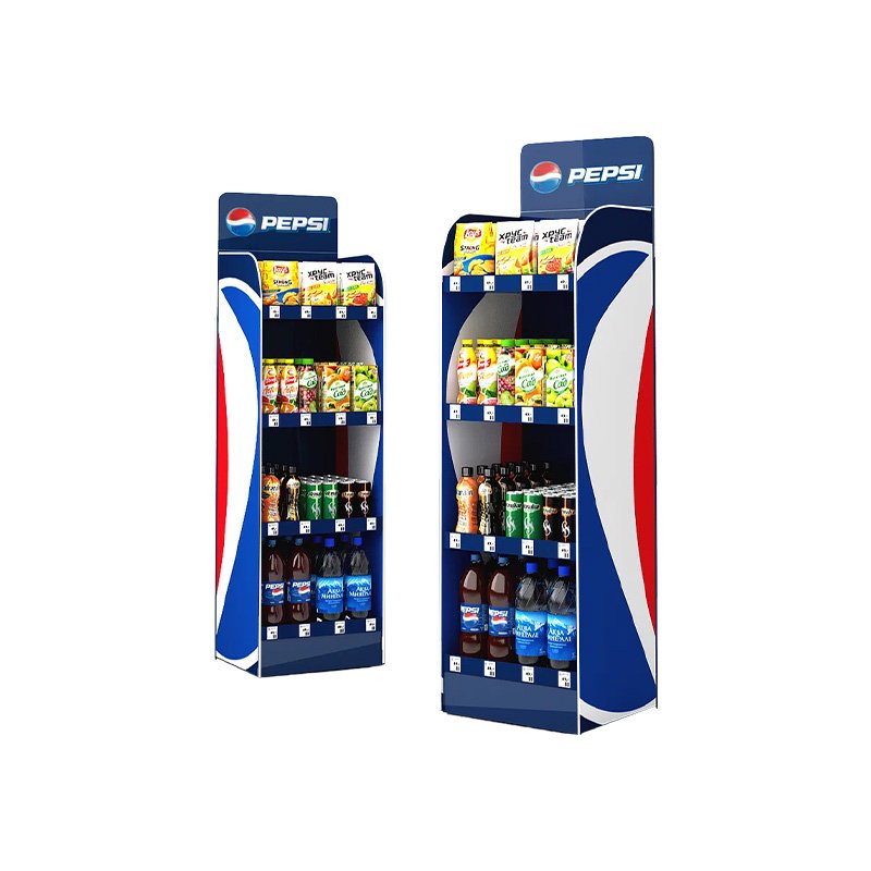 Custom Printing PVC Board Corrugated Free Standing Shop POS Display Display Shelf