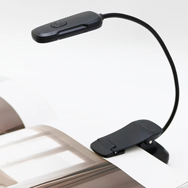 Customized Hotel Room Headboard 9 LED Book Reader Light with Clip USB Rechargeable Book Light for Reading