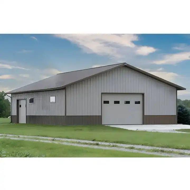 Low Price Prefabricated Light Steel Structure Building Steel Structure Farming House