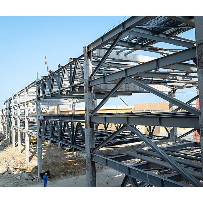 Low Price Prefabricated Light Steel Structure Building Steel Structure Farming House