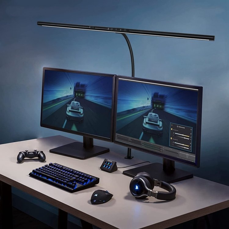 Led With 10 Brightness Levels For Reading Learning Charging Table Lights Intelligent Dimmable High Illuminated Desk Lamps