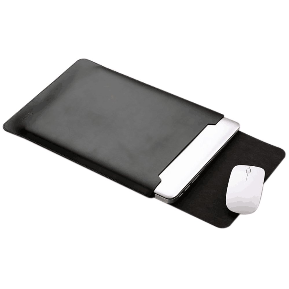 For MacBook Case 13 Inch Laptop Sleeve, Leather Case Bag,5 in 1 Bundle Waterproof Cover for Macbook Air & Pro with Mouse Pad