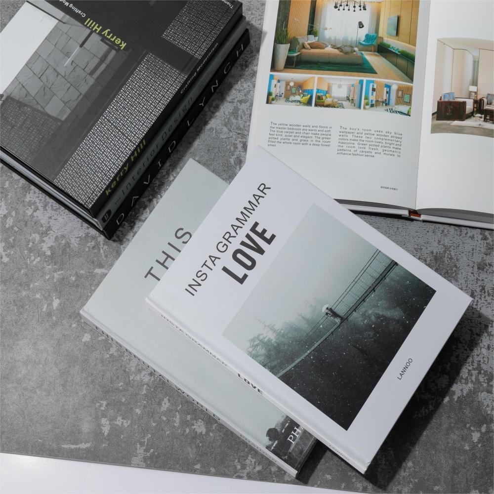 Simple Modern Home Study Desktop Decorative Book Coffee Table Simulation Book Ornament Books