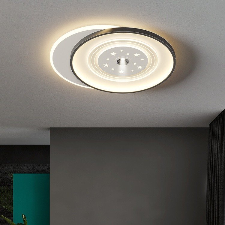2024 Factory Sales Modern Round Ceiling Lamp Fixtures Ceiling Chandelier Mount LED Ceiling Lights For Living Bedroom