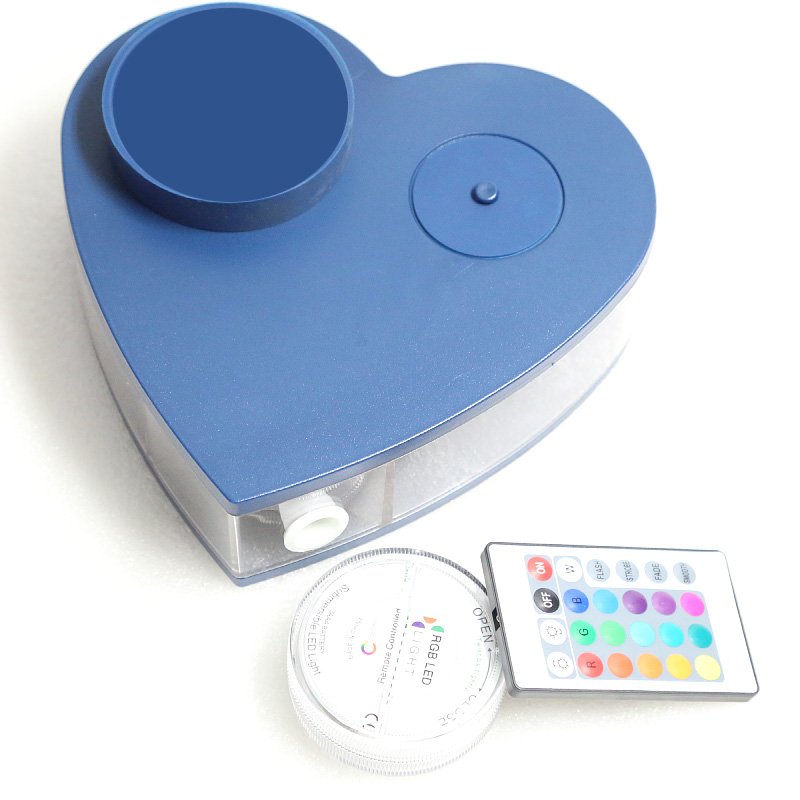 Acrylic Hookah Book With Led Light Heat Keeper Nargile Narguile Chicha Cachimbas Heart Shaped Shisha Set