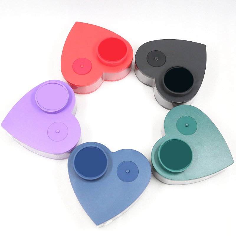 Acrylic Hookah Book With Led Light Heat Keeper Nargile Narguile Chicha Cachimbas Heart Shaped Shisha Set