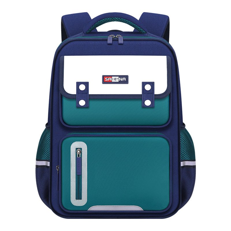 2023 New School Bag for Primary School Students Grade 1-6 British backpack for boys and girls light print Make a LOGO
