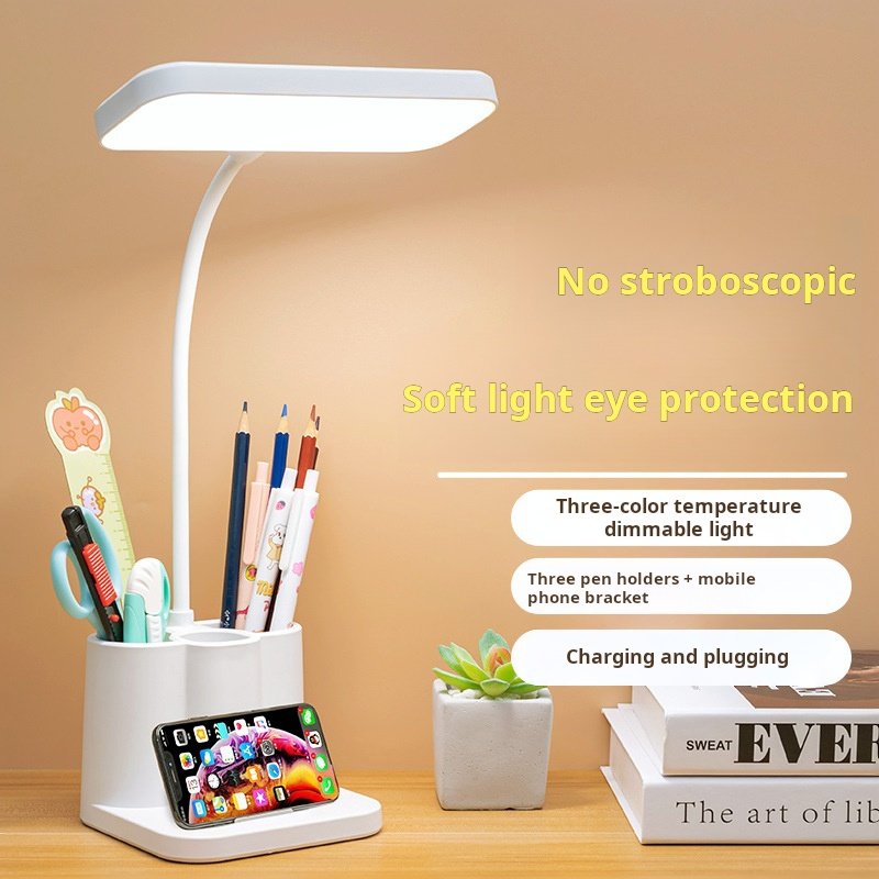 Wholesale Book Foldable Wireless Lampe De Led Cordless Batter Rechargeable Bedside Study Reading Light/Desk Lamp/Table Lamp