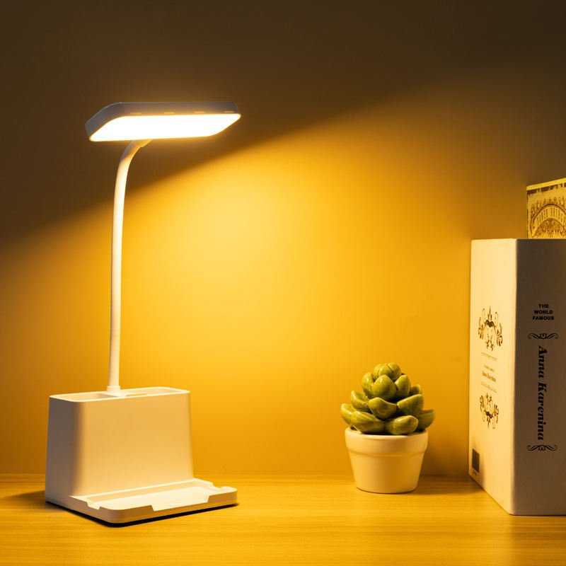 Wholesale Foldable Wireless Lampe De Led Cordless Batter Rechargeable Bedside Study Reading Light Desk Lamp Table Lamp