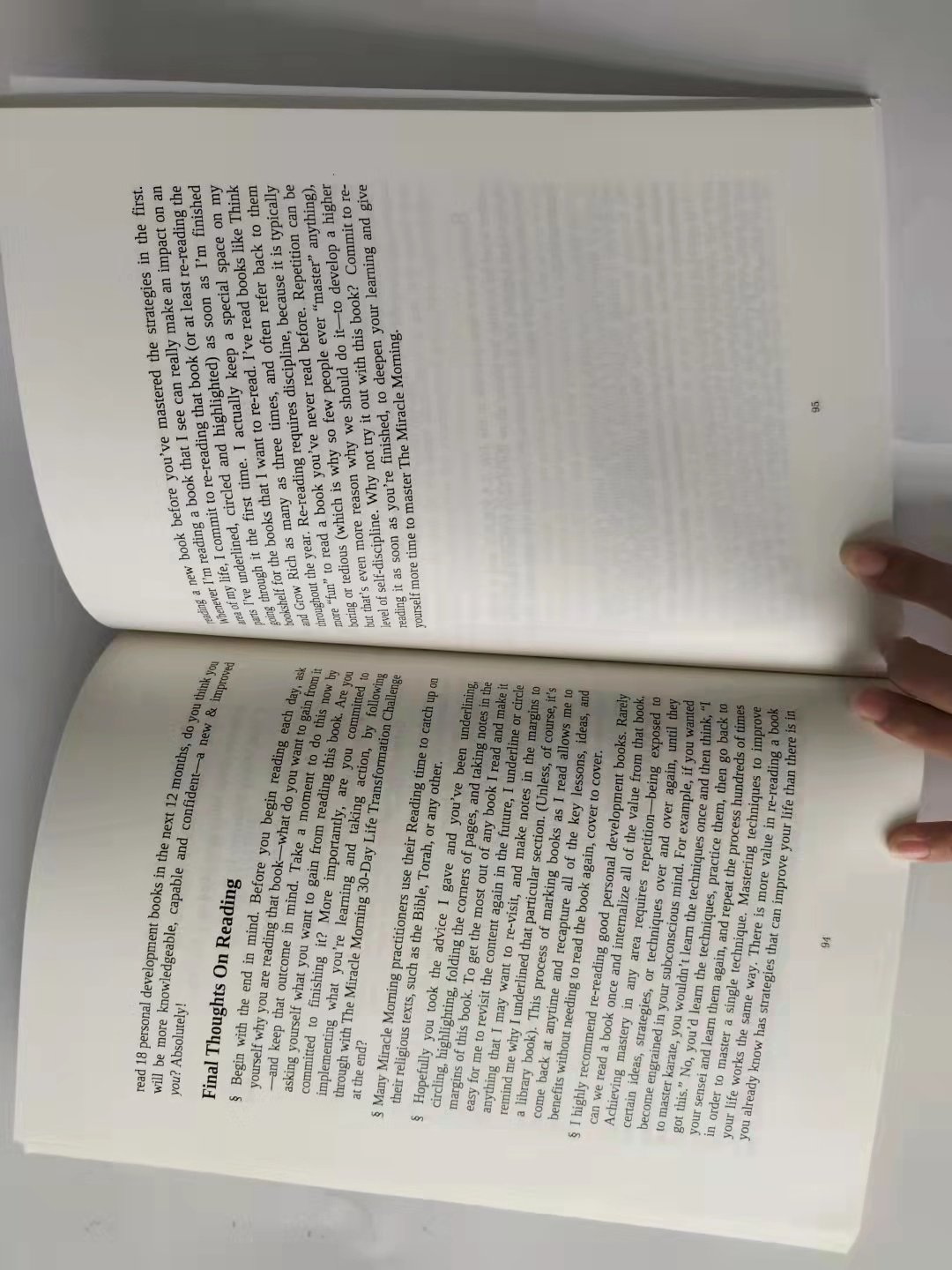 New arrival manufacturer paperback book printing light weight paper Bestseller motivative book Miracle Morning in stock