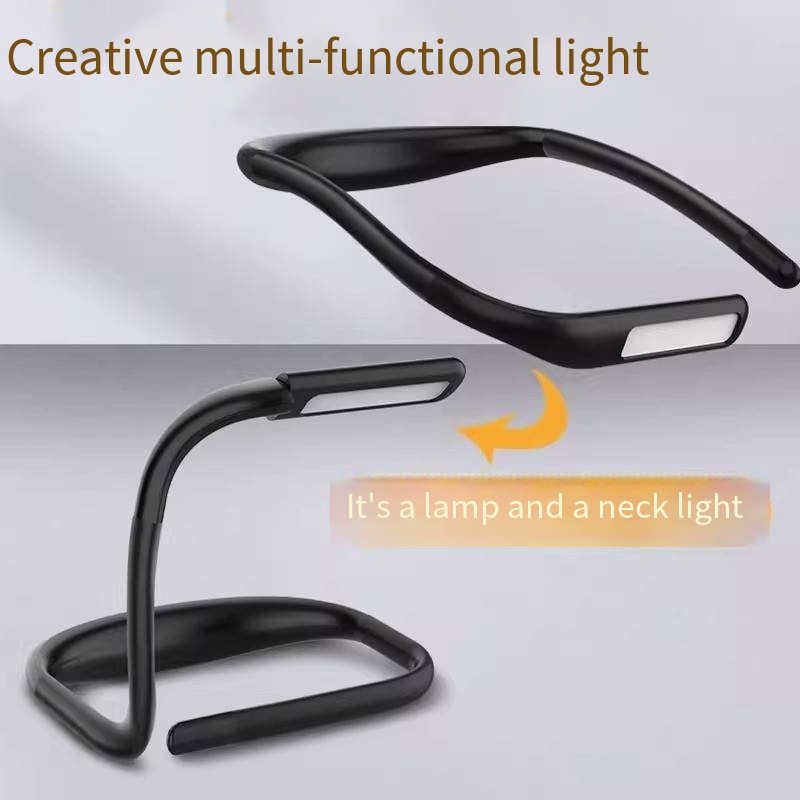 China Factory Foldable Flexible Portable Usb Rechargeable Led Book Reading Lamp Neck Light Wholesale