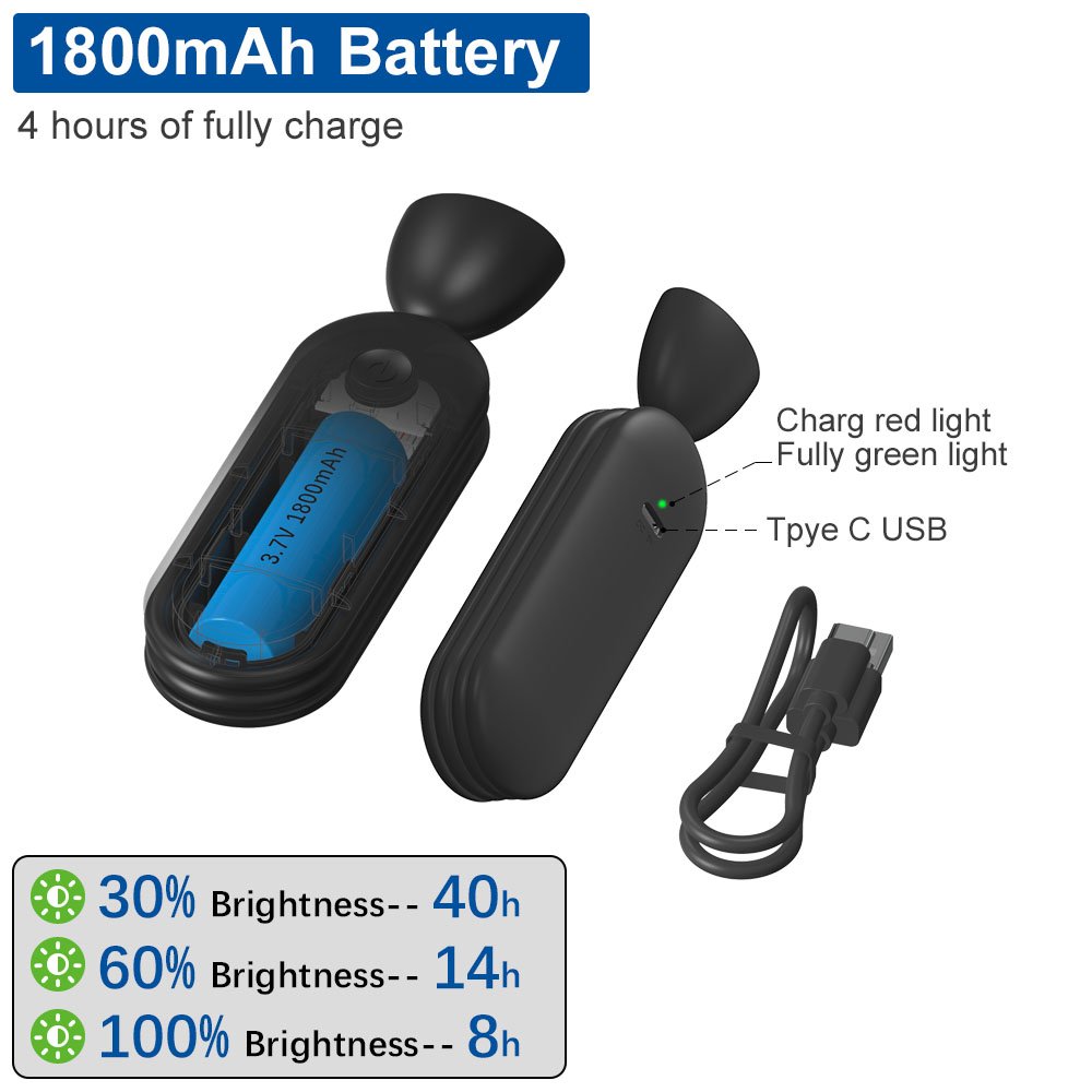 Foldable Flashlight Led Hanging Neck Light Rechargeable Eye Protection Flexible Book Reading Lamp lumiere du livre
