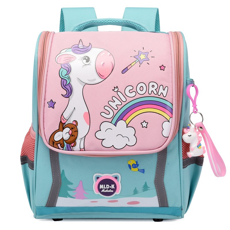 kids book bags for school back pack for girls mochilas unicorn waterproof large capacity student backpack