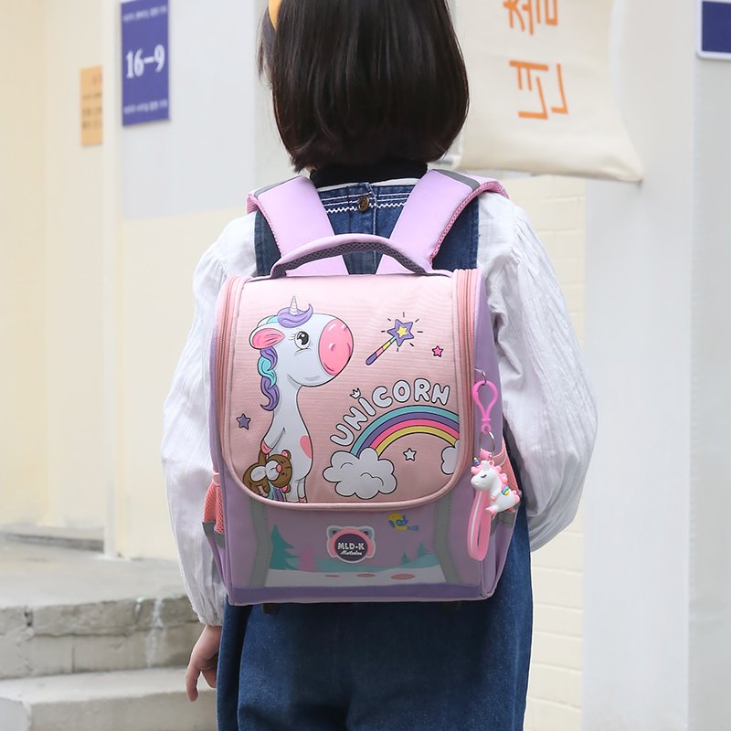 kids book bags for school back pack for girls mochilas unicorn waterproof large capacity student backpack