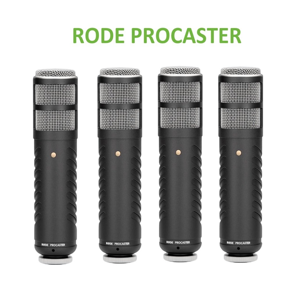 RODE Procaster Dynamic Microphone Professional Broadcast Standard Configuration for Audio Book Recording and Live Broadcast