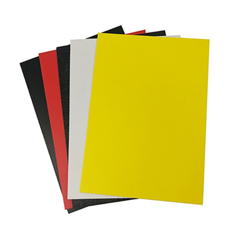 PVC Cover Sheet Transparent Color A4 Size PVC Sheet For Binding Cover