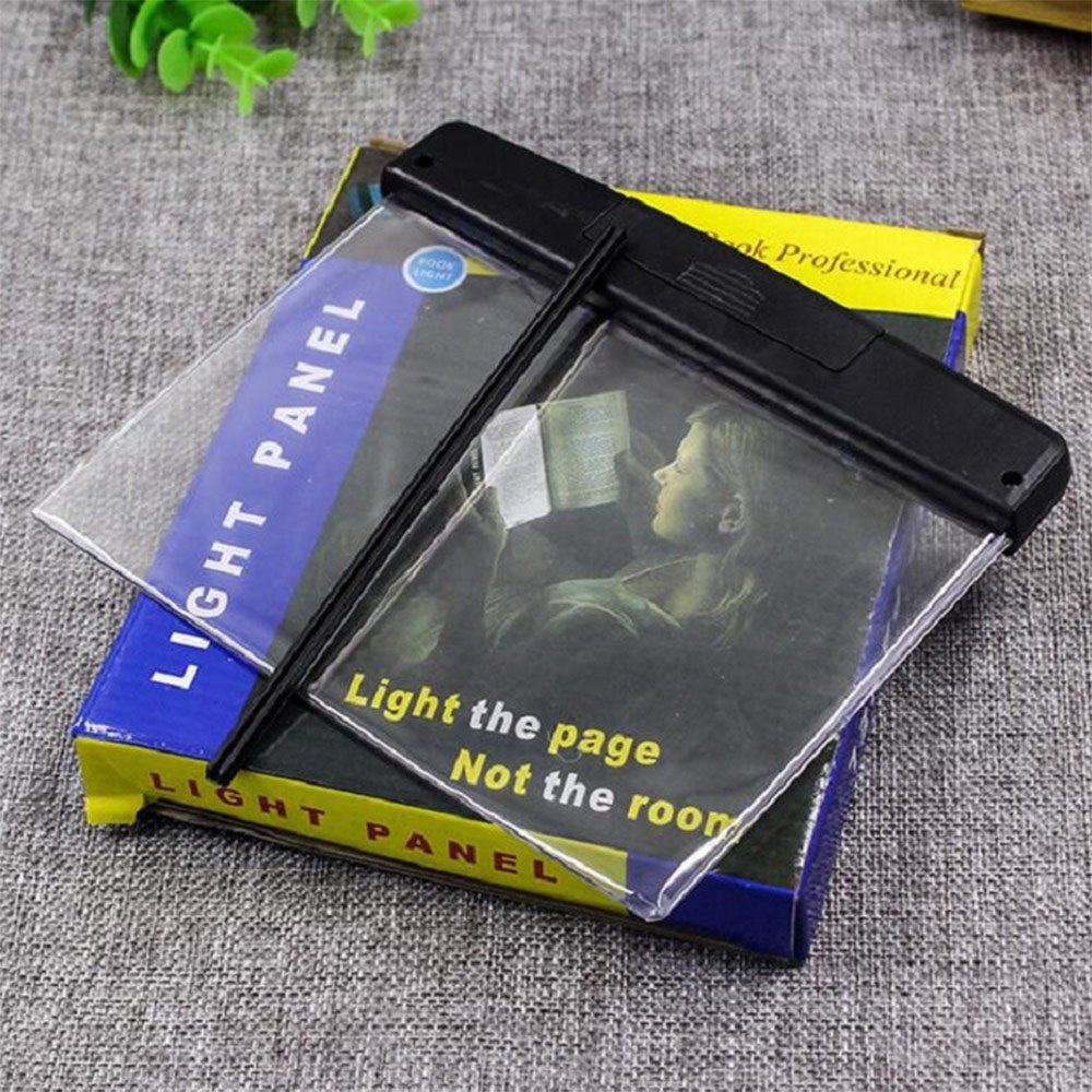 Book Light for Reading in Bed at Night Clear LED Book Light