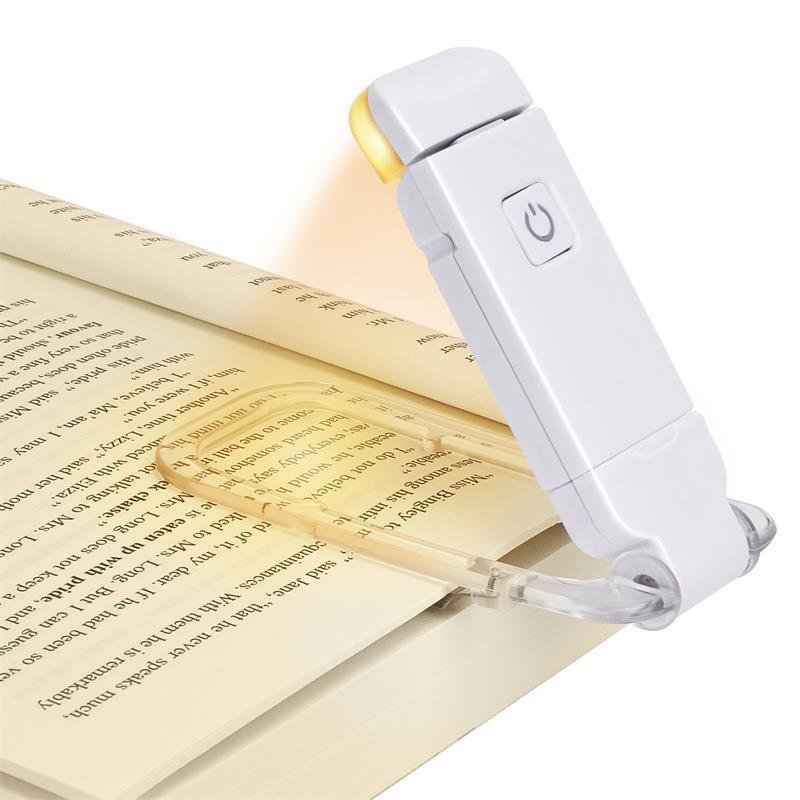 Hot sale USB mini eye protection foldable book clip light portable