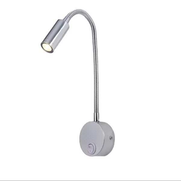 Wall Mounted Reading Light,Plug in Wall Light Wall Mount Lamp,Wall Reading Light Flexible Light Wall Light Adjustable Angle