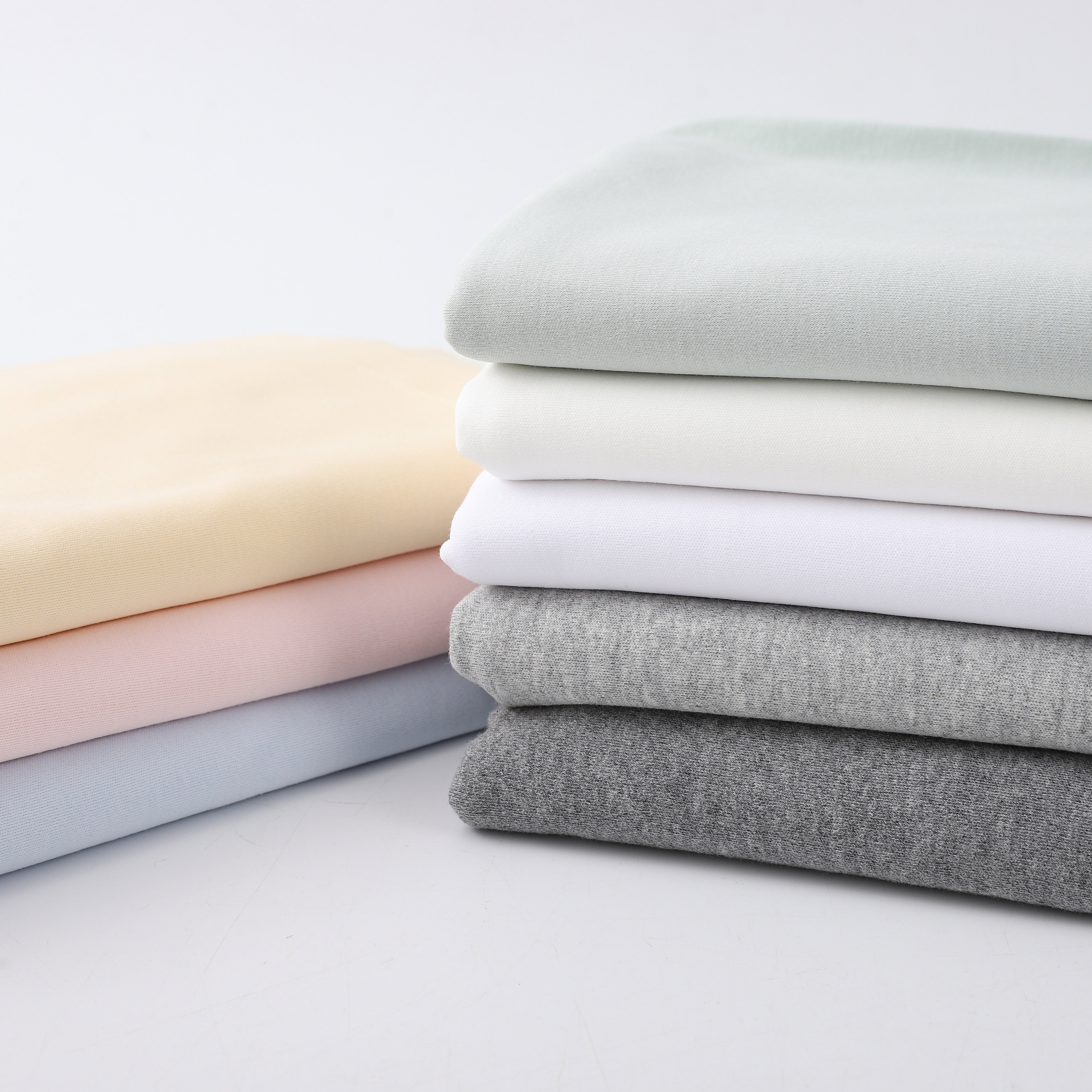 40s 200gsm interlock organic cotton knit fabric for baby in stock