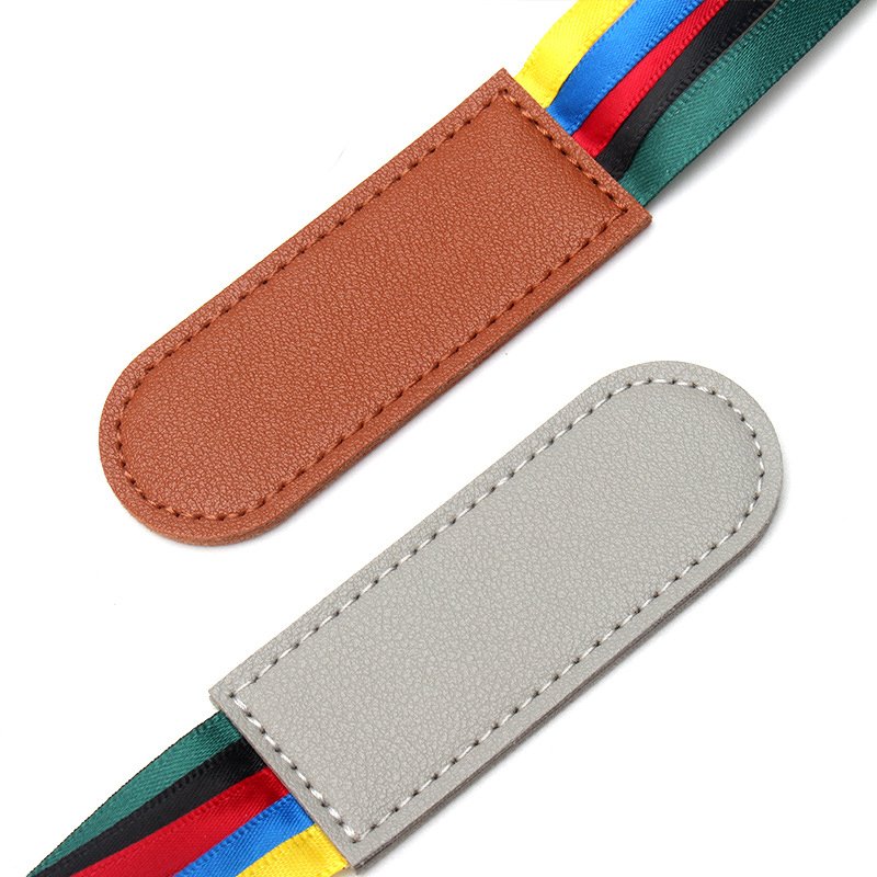 Hot Sale Bible Ribbon Bookmarks For Reader Ribbon Markers PU Leather Strip Bookmark For Students Reading Bookmark Promotion Gift