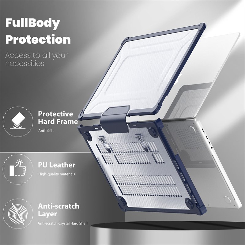 Starry sky stand protective case for Mac Book Air 13.6 2022 2024 M2 A2681M3 A3113 anti-fall and shockproof protective case