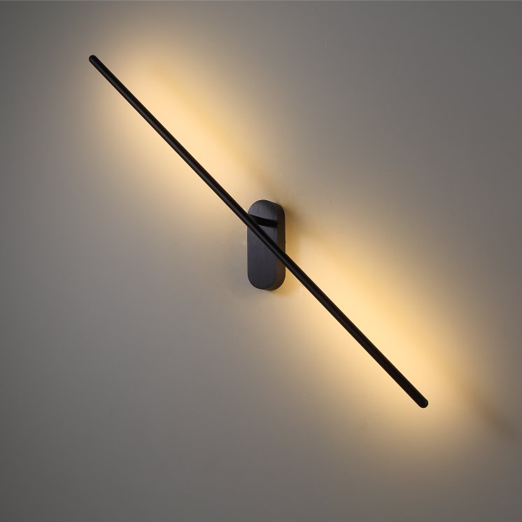 modern design 10W aluminum black wall mount led wall light