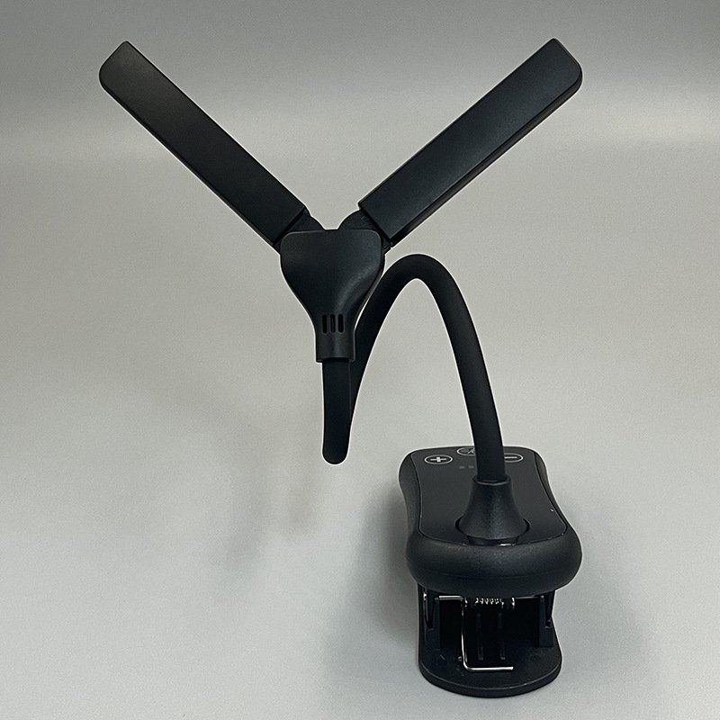 Dormitory 14L Clip book shelf Reading Light 1000mA USB rechargeable led Book Light