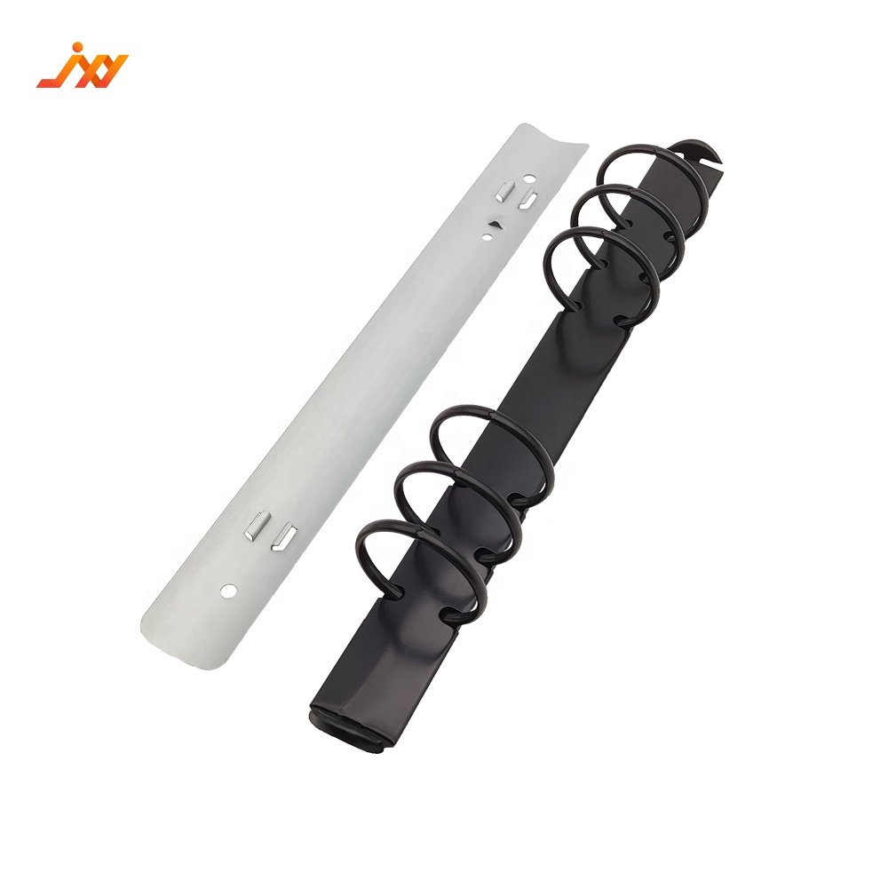 Book Binding Clip Binder 6 Ring Binder Mechanism Clip on Notebook A7/A6/A5/B5/A4 Ring Clip Factory Metal with Plate Ring Metal