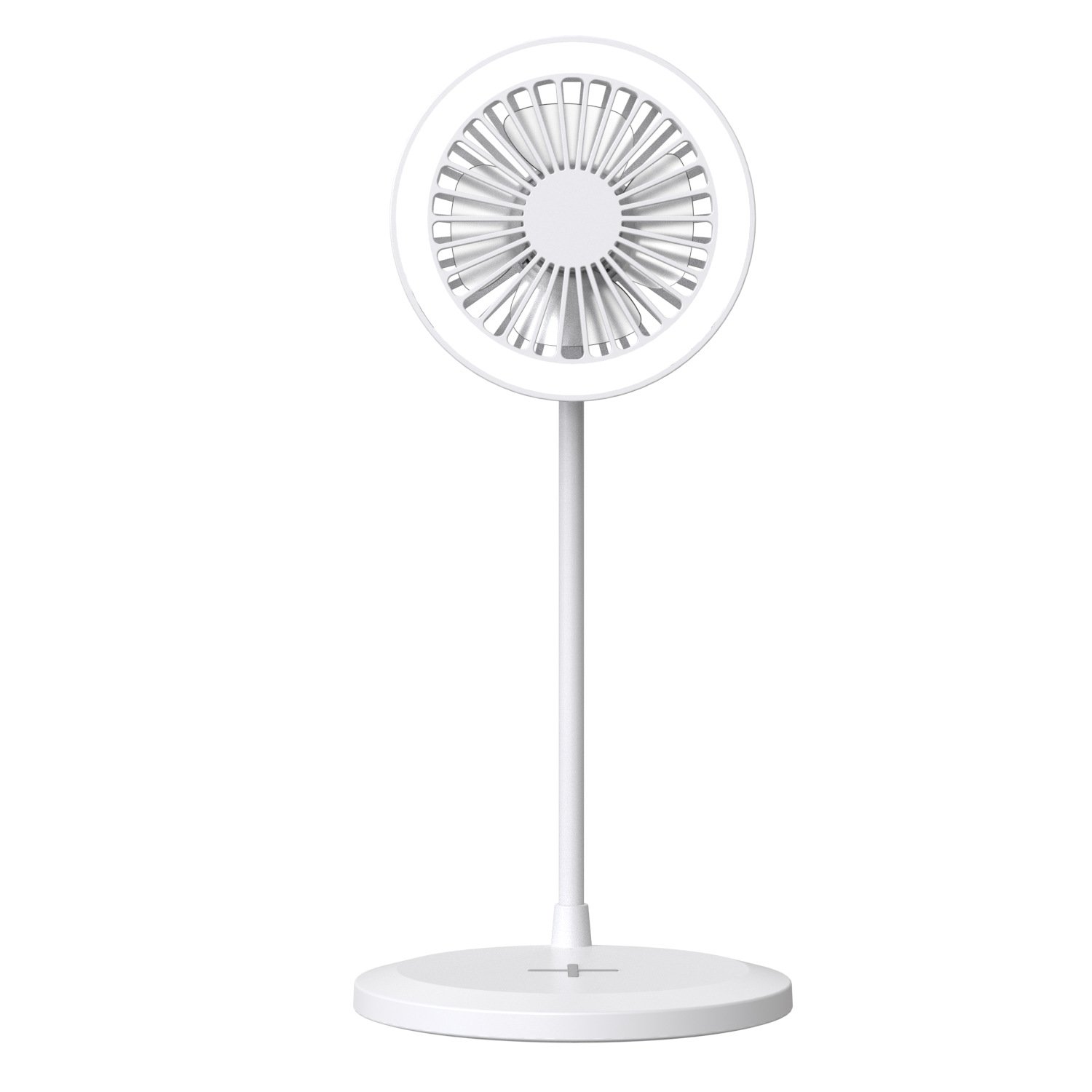 Hot selling Desktop Fan With Ring Light & Wireless Charger