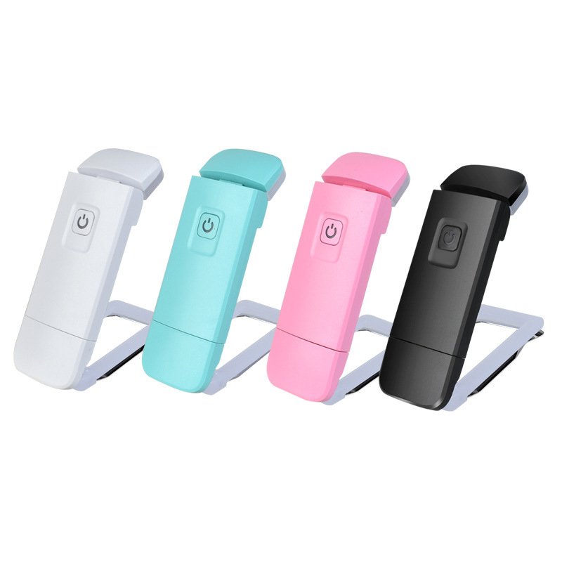 Portable Mini Eye Protection Bookmark Clip desk lamp Brightness Adjustable Folding LED USB Reading Rechargeable Book Light