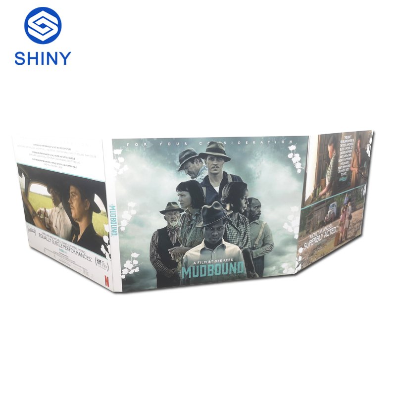 DIY promotional marketing advertising business wedding 5 inch lcd display pop up video book digital gift card