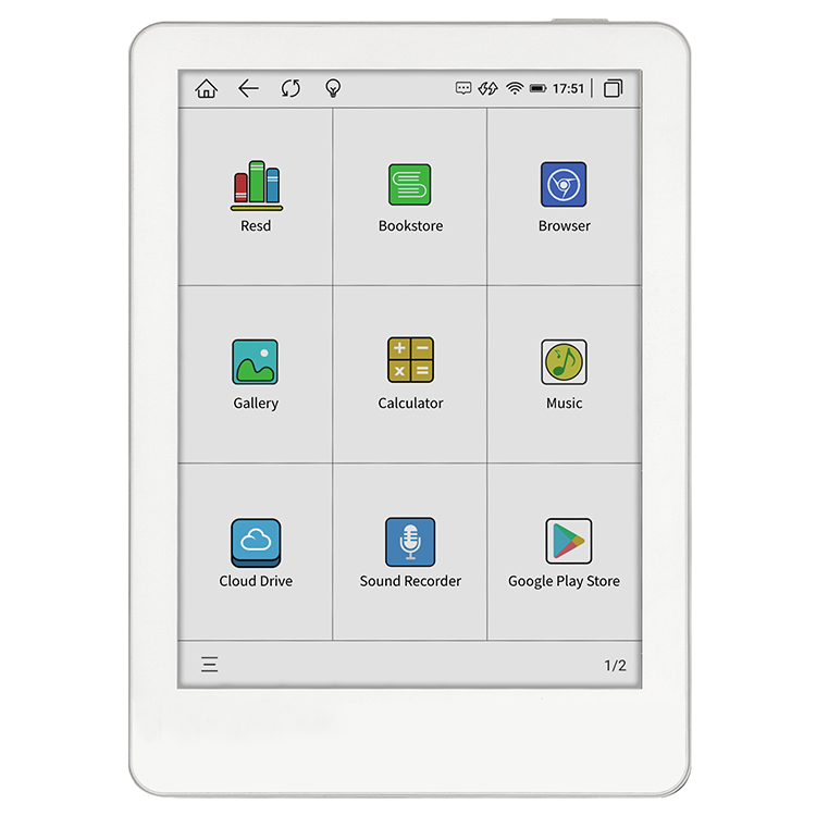 New colorful eBook 6 inch eink writing tablet 300PPI e notebook electronic book 32G Android 11 remarkable paper tablet