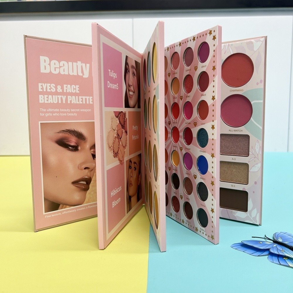 IGOODCO Brand Beauty Pattern 97-shade Shimmer Matte Glitter Eyeshadow Concealer Blush Highlight Contour Book Eyeshadow IG3106