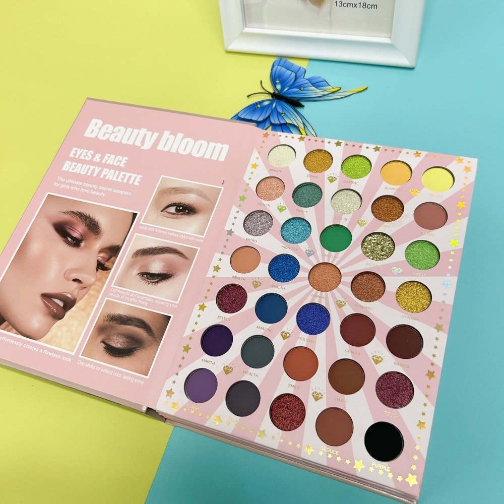 IGOODCO Brand Beauty Pattern 97-shade Shimmer Matte Glitter Eyeshadow Concealer Blush Highlight Contour Book Eyeshadow IG3106