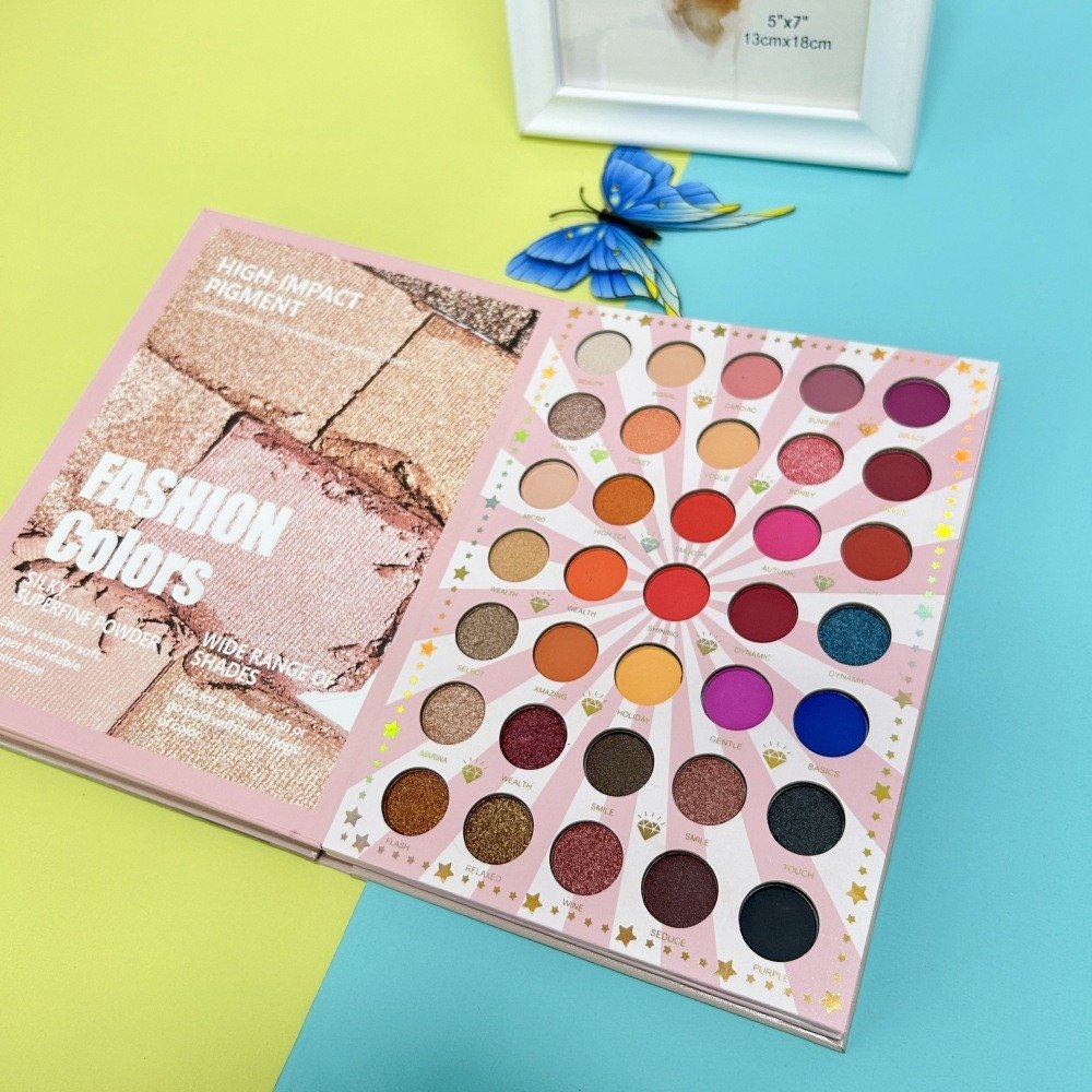IGOODCO Brand Beauty Pattern 97-shade Shimmer Matte Glitter Eyeshadow Concealer Blush Highlight Contour Book Eyeshadow IG3106