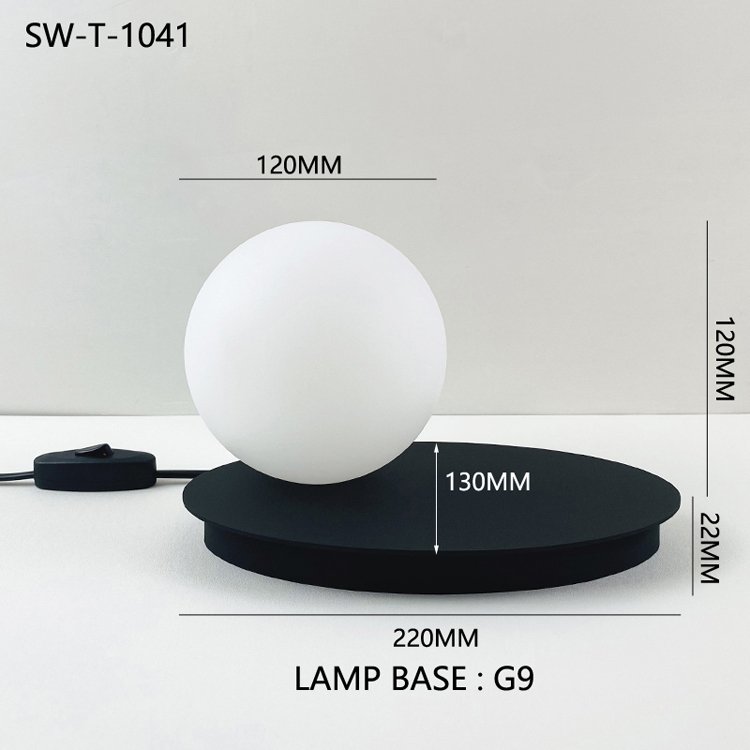 Modern Minimalist Office Book Room Table Lamp White Plastic Restaurant Living Room Decorative Led Table Light