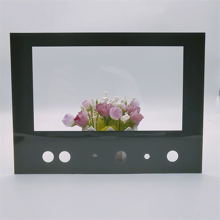Electroplating anti reflective, UV resistant, anti-aging touch screen protection AGARAF tempered glass