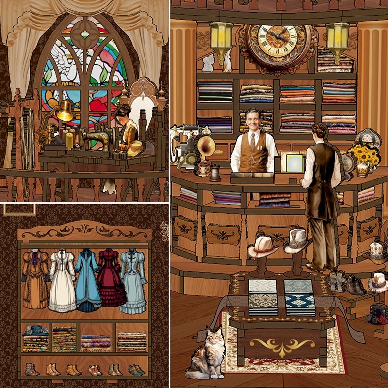 2024 hot selling book nook wonderland assembled Library decoration wooden custom book nook for any ages