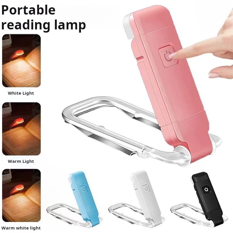 Usb Rechargeable Book Reading Light Brightness Adjustable Led Clip On Book Light Eye Care Book Lamp For Kids Read Lamp Bedroom