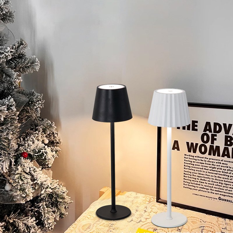 Modern rechargeable cordless led table lamp can touch for home study