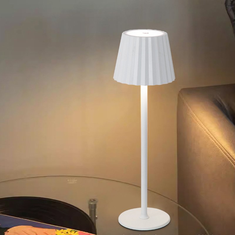 Modern rechargeable cordless led table lamp can touch for home study