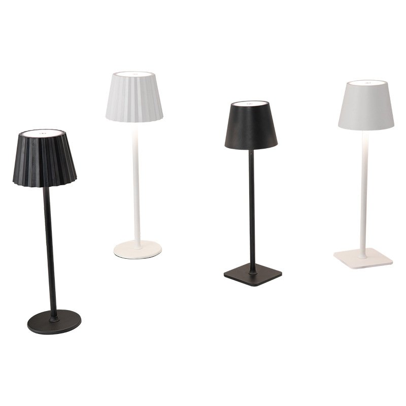 Modern rechargeable cordless led table lamp can touch for home study