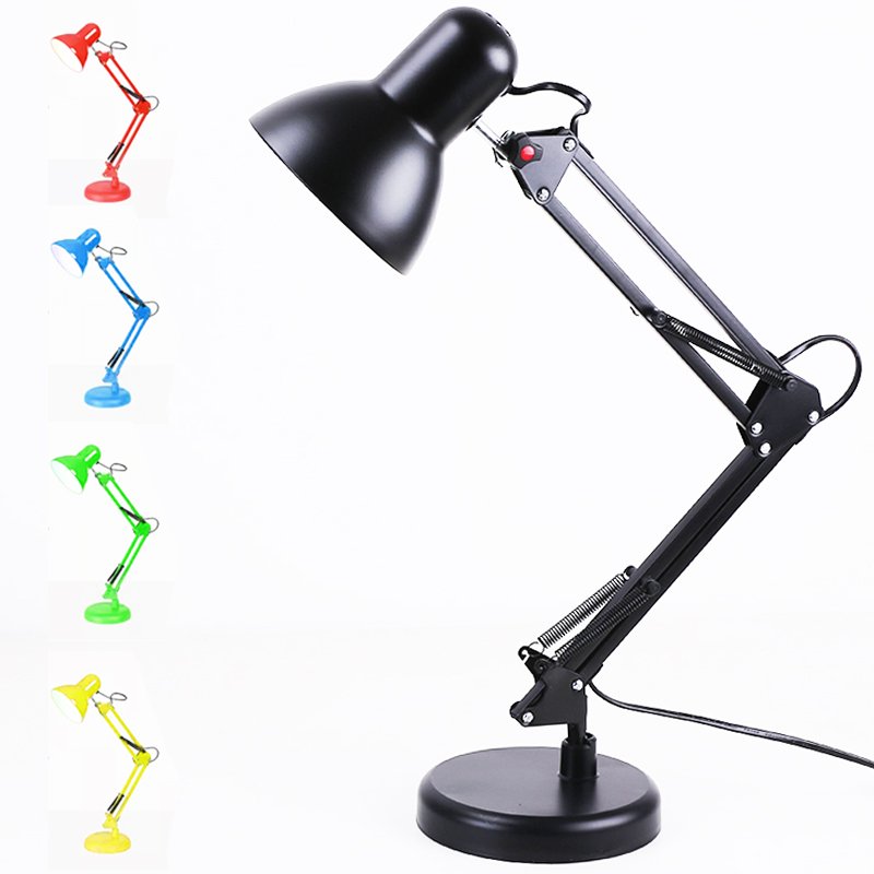 Classical Study Office Table Lamp with Adjustable Angle desk lamp of Industrial Style Metal table lamp