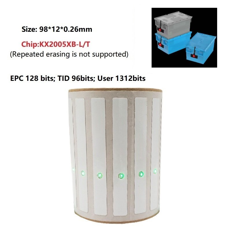 Invelion UHF RFID tag with LED light RFID label UHF Sticker Tag For Asset Tracking Management