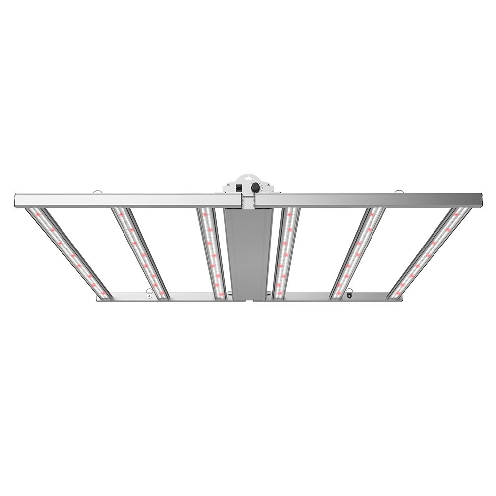 Foldable 0-10V Dimmable Full Spectrum High Efficacy Horticulture LED Grow Light For Indoor Plants